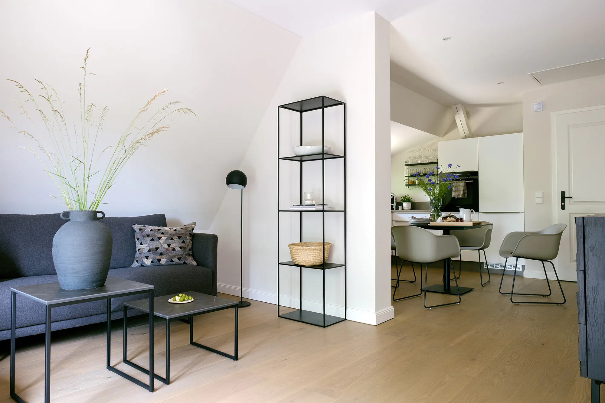 Living and dining room