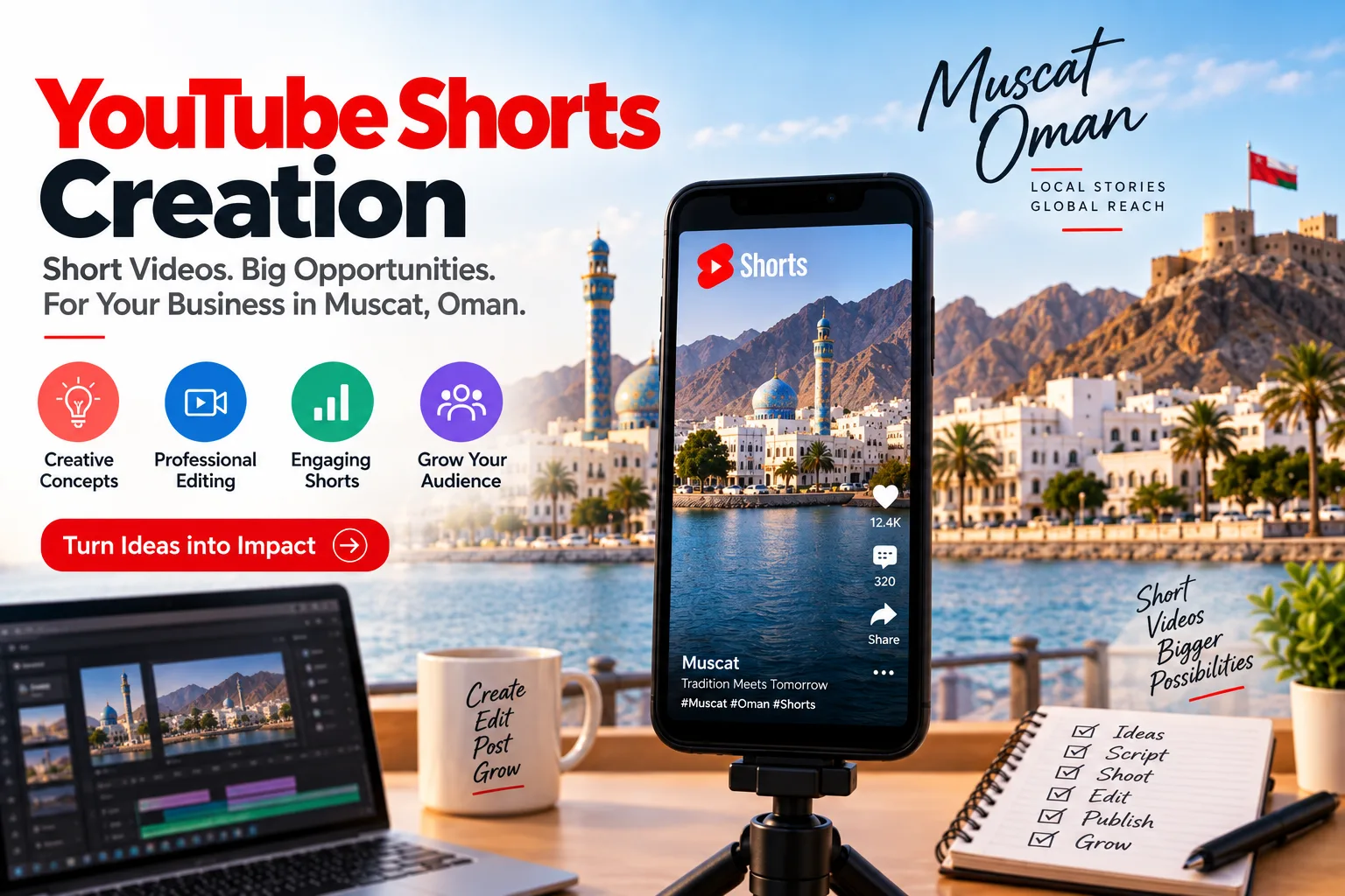 YouTube Shorts Creation